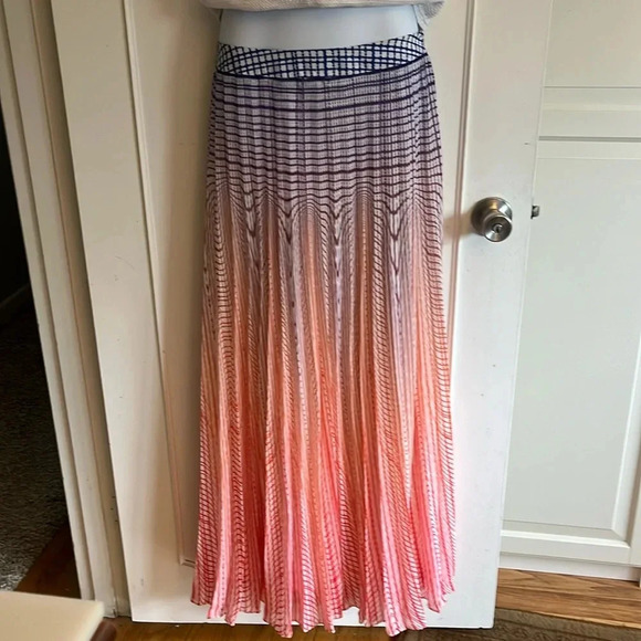 GEISHA DESIGNS from Anthropologie 
Boho style Striped Maxi Length Skirt festival - Picture 5 of 11
